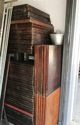 Mesa de madeira para restaurante