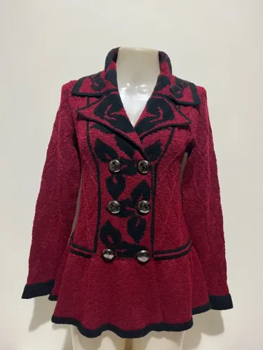 Cardigan de Lã Feminino