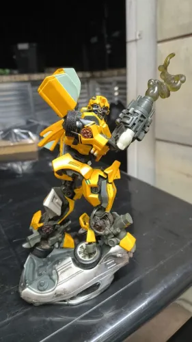 Bumblebee Unleashed Autobot Hasbro Figure Transformers 2007