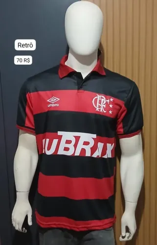 Camisas do Flamengo Retrô