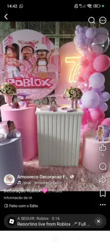 Decoração de festa
