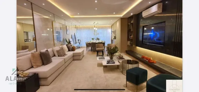 Apartamento na planta de 136 m² no Brooklin, com 3 Suítes, recém entregue.