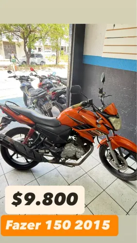 $9.800 fazer 150 2014 loja lorim motos atenção na descrição 