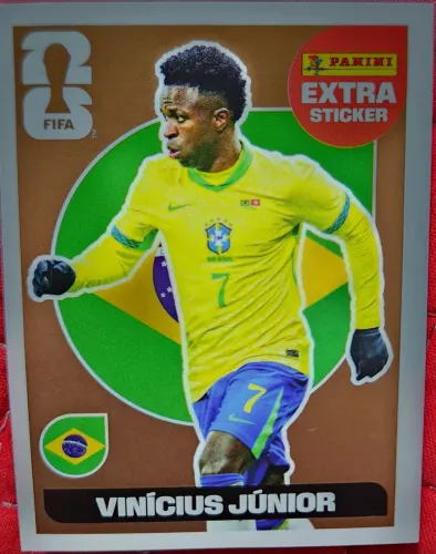 Figurinha legend copa 2026 Vinicius Jr