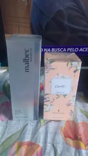 Vendo 2 perfume cecita e malbek da boticário