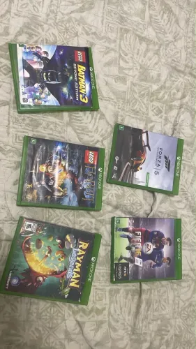 Kit com 5 Jogos Originais para Xbox One