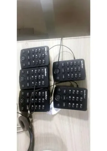 Telefone Headset Intelbras HSB50 na Caixa - 5 Unidades