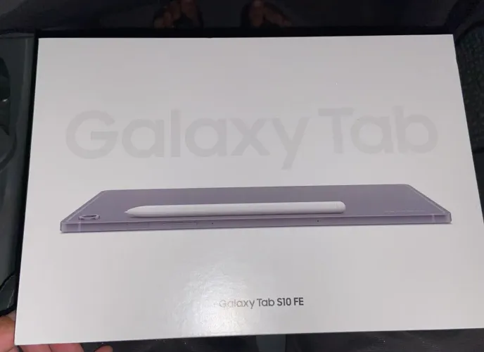 Galaxy TAB S10 FE 128gb cinza lacrado com nota