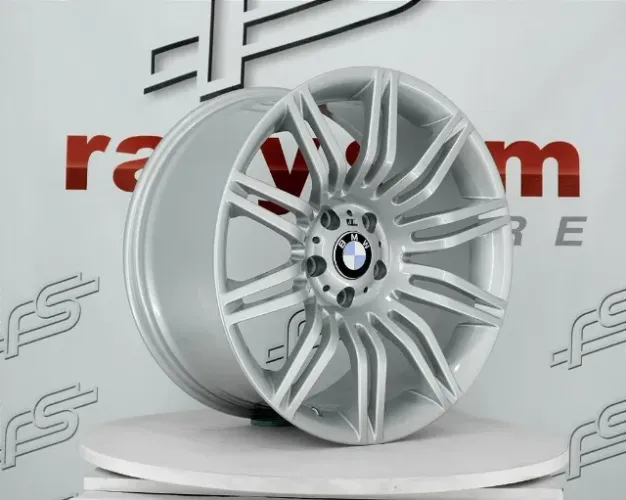 Jogo de Roda Bmw Style 172 Prata 5x120 - 19x8,5 e 19x9,5 Offset 18 e 25 (NV)