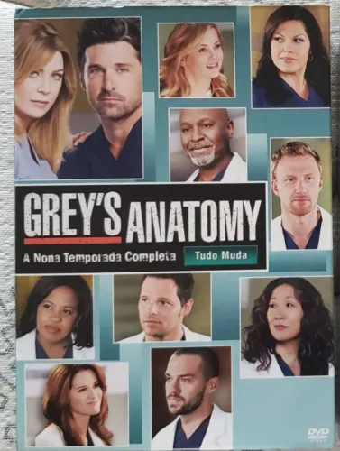 DVD Grey's Anatomy - Nona Temporada Completa