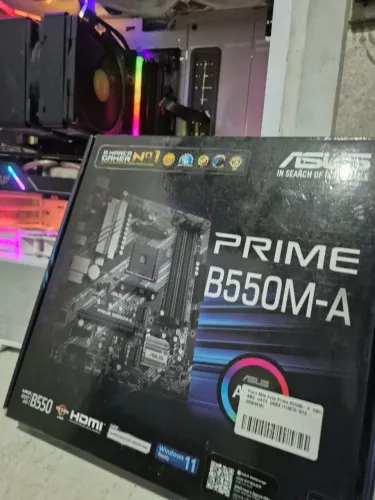 Placa mae am4 asus prime B550m-A