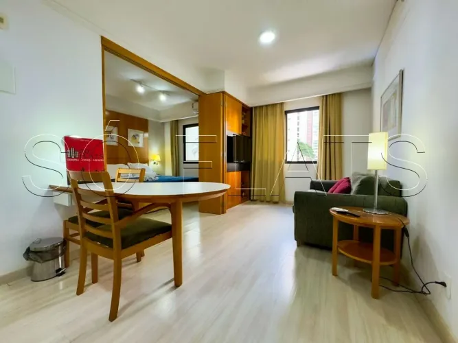 Flat à Venda Moema 30m² Mobiliado Mercure SP Privilege Metrô Ibirapuera Congonhas 1 Vaga