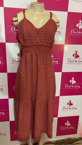 Vestido MIDI tamanho M