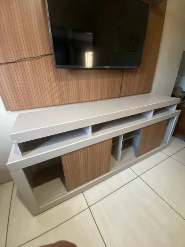 Rack com Painel para TV até 65 Polegadas