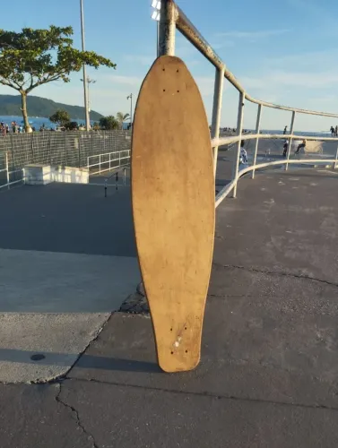 Kit 3 shapes longboard - madeira crua pra arte ou decoração