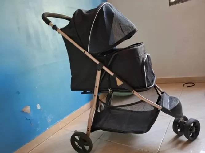 Carrinho de Passeio Pet (Cães e Gatos) - Ótimo Estado!