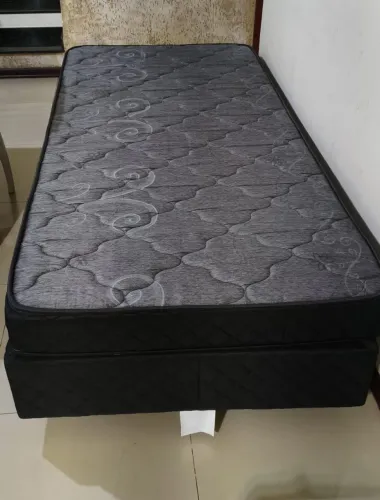 Cama box solteiro com colchão