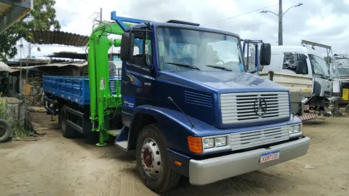 Mercedez 1218, Ano 95 turbinada. munck 12 Ton