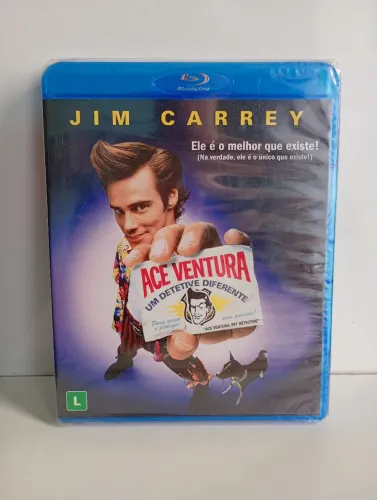 Disco bluray Ace Ventura Um Detetive Diferente Lacrado
