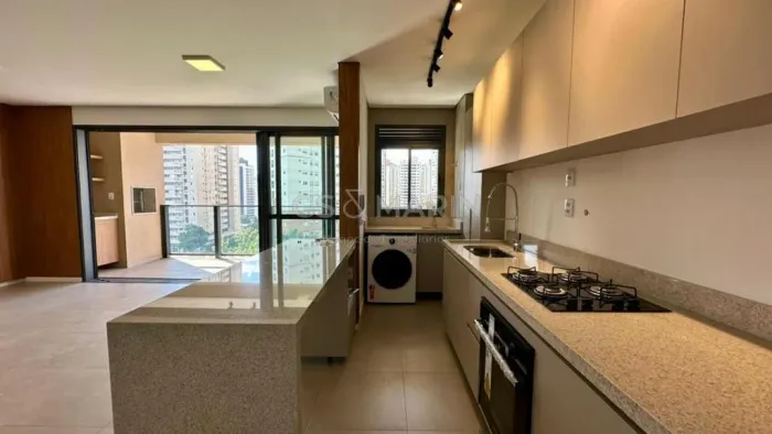 Apartamento semimobiliado para alugar no Ed. Tay, Gleba Palhano
