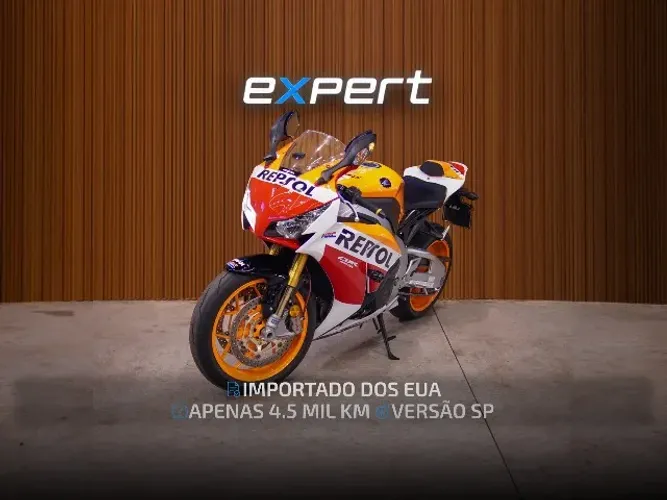 Honda CBR 1000 RR REPSOL Fireblade, apenas 4.5k km, Versão SP, Importada dos EUA