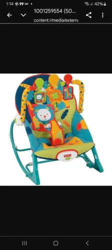 Detalhes de Uso - Cadeirinha de Balanço Fisher Price