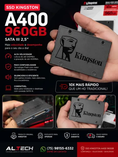 Ssd Kingston 960gb