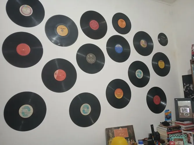 Discos de Vinil para Decoração!
