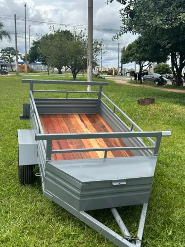 Reboque Novo "BAUZINHO" 2.00 x 1.20 - Pneus Novos 