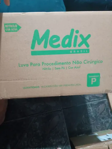 Luvas nitrilicas