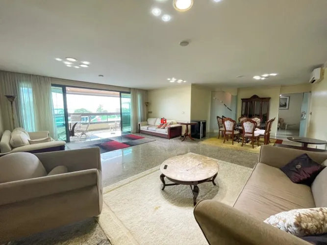 Apartamento no Edifício Mediterranée 260m² 4 Suítes em Ponta Negra