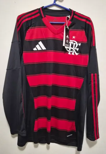 Camisa do Flamengo manga longa original 2025