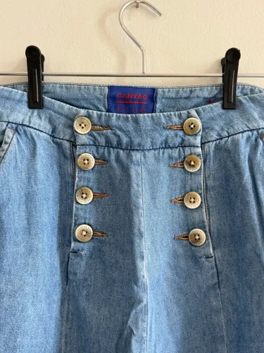 Calça tipo Corsário Cantão Blue