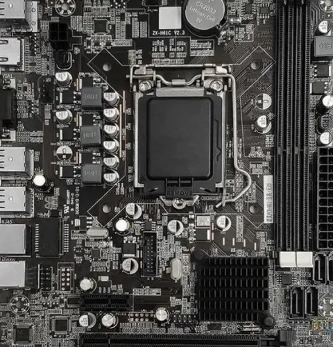 Kit placa mãe processador e memória ram