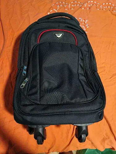 Mochila viagem rodinha 360° santino