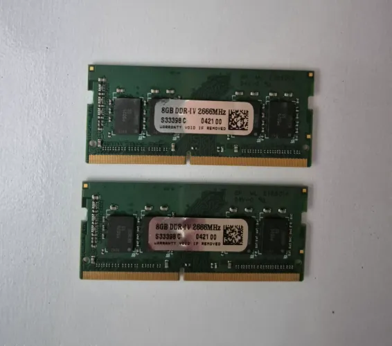 Memória ram 2x8 gb, 2666mhz