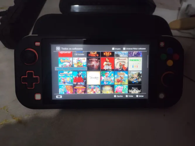 Nitendo switch lite desbloqueado 512gb (CUSTOM) 