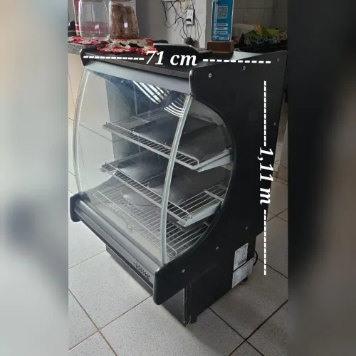 Estufa Expositora Elétrica Gelopar - Ótimo Estado!