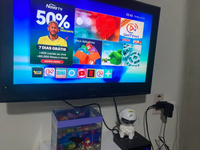 Vendo televisão usada 