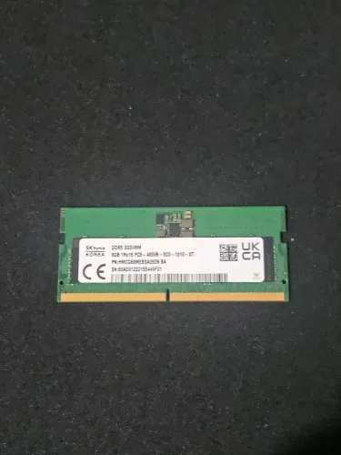 Memória Ram 8GB DDR5 4800Mhz p/ Notebook