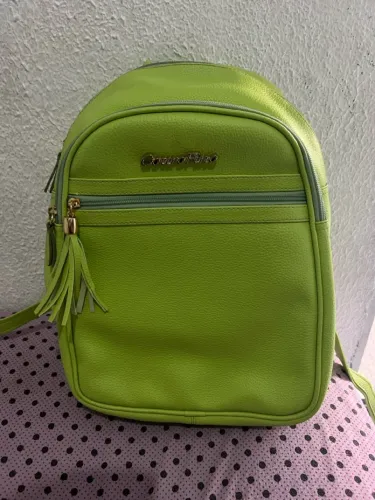 Mochila Couro Fino original