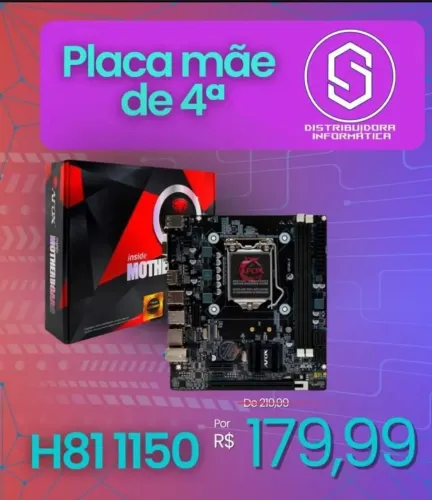 Placa mãe de 4°