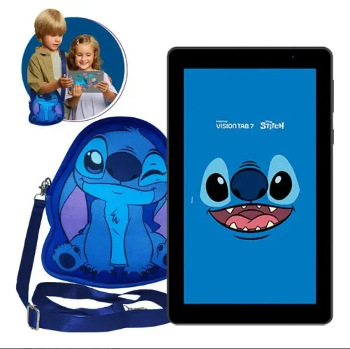 TABLET INFANTIL STITCH Positivo tela 7 64gb Android 14.