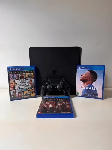 PS4 Slim 500GB - Seminovo