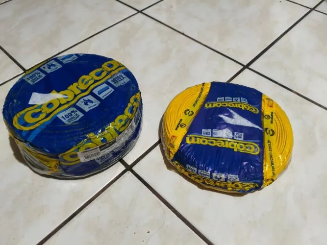 1 rolo 1,5 mm 1 rolo 6 mm