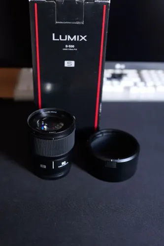 Lente Lumix S 50mm 1.8 L Mount