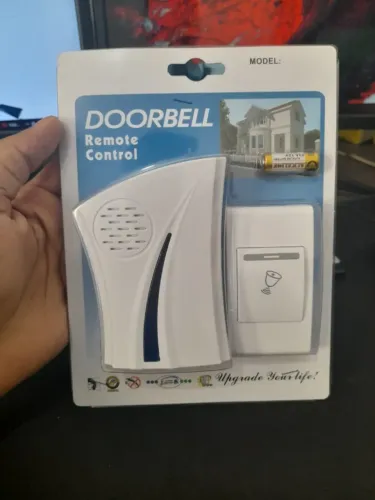 Campainha interfone sem fio à prova dágua + pilha