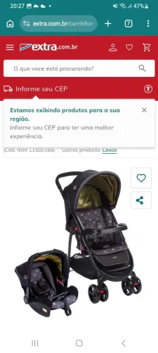 Carrinho de bebê 