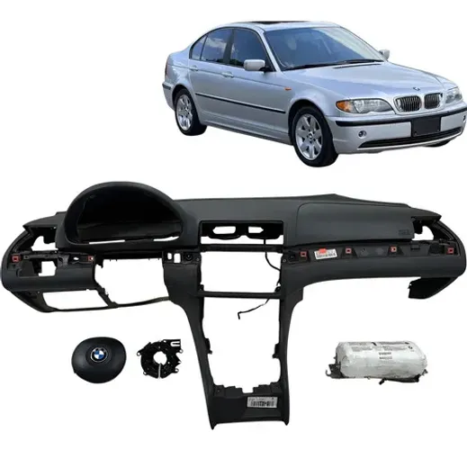Kit Airbag Bmw 325i E46 2000 2001 2002 2003 Original