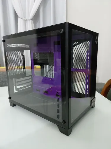 Gabinete Mancer CV300 Purple Edition
